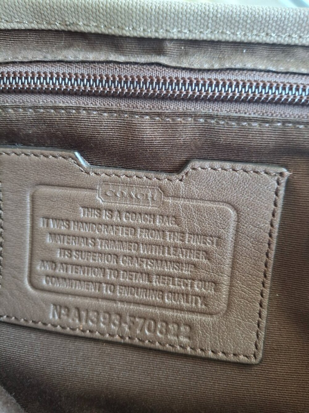 Coach canvas backpack - Picture 11 of 11